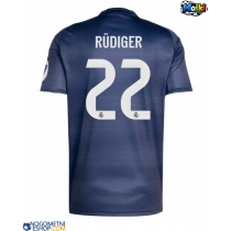 Moški Nogometni dresi Real Madrid Antonio Rudiger #22 Gostujoči 2025-26 Kratek Rokav